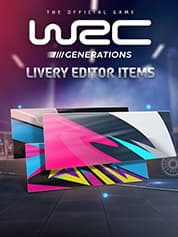 WRC Generations - Livery editor extra items